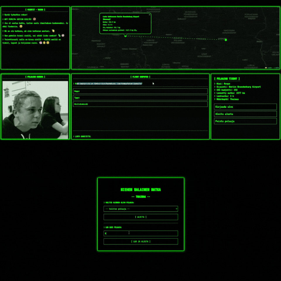Gameplay and login gif